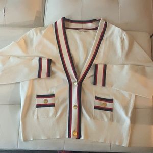 Ted Baker LONDON Flooraa crop cardigan.